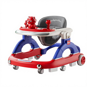Vente chaude : Trotteurs pliables en plastique pour tout-petits, roues silencieuses en acier inoxydable, jouet éducatif lumineux et musical pour la <span class=keywords><strong>saison</strong></span> d'automne, pour l'apprentissage de la marche des enfants - Product Image 2