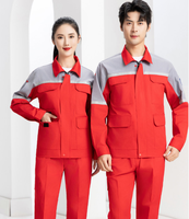 Combinaison de travail antistatique à manches longues, nouveaux ensembles de vêtements de travail, bande réfléchissante, uniformes de travail à manches longues