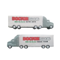 BSCI Anti Stress Camion Balle Anti-Stress Usine En Gros Logo Personnalisé PU Peluche Unisexe Cadeaux Promotionnels, enfants Jouet Non-toxique PU Mousse