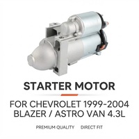 Moteur de démarrage en aluminium pour Chevrolet 1999-2004 Chevy Blazer Astro Van 4.3L 11 dents 12V 1.6kW 2 trous 10465554 10465578 19136219
