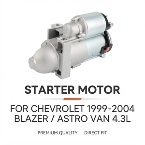 Motorino di Avviamento in Alluminio per Chevrolet 1999-2004 Chevy Blazer Astro Van 4.3L 11 Denti 12V 1.6kW 2 Fori 10465554 10465578 19136219 - Product Image 1