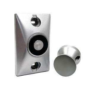 Support de <span class=keywords><strong>porte</strong></span> électromagnétique coupe-feu de type américain à montage en mortaise, 12V/24V CC, force de maintien de 40 lb - Product Image 2