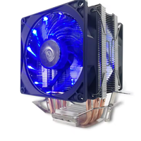Ventilateur de refroidissement CPU pour ordinateur de jeu Cool Storm High Performance RGB Heatpipe avec roulement fluide en cuivre et aluminium pour processeurs Intel