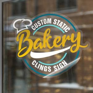 Calcomanía de coche estática personalizada de fácil eliminación, <span class=keywords><strong>película</strong></span> transparente sin pegamento, pegatinas de ventana estáticas impresas invertidas electrostáticas - Product Image 3