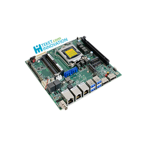 Carte mère Mini-ITX DFI CMS101 CMS103, socket Intel LGA 1200, 2xDDR4 64 Go, résolution <span class=keywords><strong>4K</strong></span> 2K, 1xPCIe X16, 1xIntel 2.5GbE, 2xIntel GbE - Product Image 3