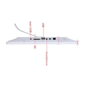 Cornice per foto digitali da 13.3 pollici con telecomando per foto HD IPS con sensore di movimento - Product Image 3