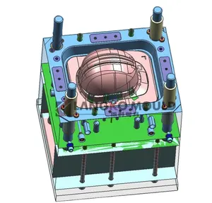 Пластиковая форма для шлема, литье под давлением, поставщик
