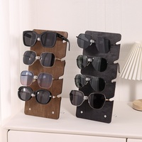 Meilleures ventes transfrontalières : Support de rangement et de présentation pour lunettes en bois de Jinhua
