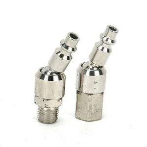 Raccords rapides en acier inoxydable pour tuyaux pneumatiques, filetage interne de 6 mm (1/4 pouce), pour outils pneumatiques - Product Image 3