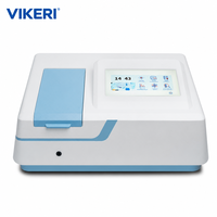 Espectrofotómetro UV-Vis de Alta Precisión VIKERI SP-UV2101, Instrumento Analítico Inteligente para Laboratorio, para Investigación Química y Biológica