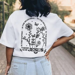 FOXA Christian Jesus Shirt Women 100% Cotton Regular Fit Breathable Religious Faith Graphic <b>Tee</b> Boho Style T-Shirt - Product Image 2