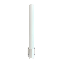 Antenne omnidirectionnelle XJS double bande 2,4 GHz/5 GHz 10 dBi polarisation H+V pour couverture Wi-Fi hôtelière sans fil point-à-multipoint