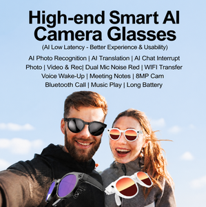 Gafas Inteligentes con IA, Cámara de 8MP, Transferencia WiFi, Resistencia al <span class=keywords><strong>Agua</strong></span> IP66, Asistente de Voz y Grabación de Fotos y Vídeos - Product Image 6