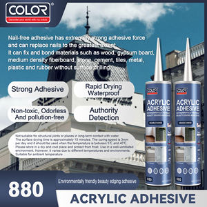 Material de construcción impermeable de alta resistencia de curado rápido, relleno de juntas, sellador acrílico, sellador resistente a la intemperie - Product Image 2