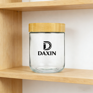 Frascos <span class=keywords><strong>de</strong></span> Vidrio <span class=keywords><strong>de</strong></span> 10oz, 16oz y 25oz con Tapas <span class=keywords><strong>de</strong></span> Bambú y <span class=keywords><strong>Cucharas</strong></span>, Recipientes Herméticos <span class=keywords><strong>para</strong></span> Avena Nocturna, Aperitivos y Especias - Product Image 2