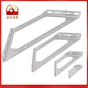 Prosperous Age And Noble Stainless Steel Corner Bracket 3-<b>Side</b> Fixing Support For Cabinet <b>Drawer</b> Wood Panel - Product Image 5