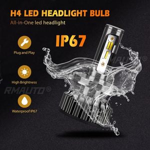 Par de Bombillas LED para Faros Delanteros de Coche H4 H7 IP67 3300LM con Cambio de 3 Colores 3000K 4300K 6500K, Luces Antiniebla para Auto - Product Image 6