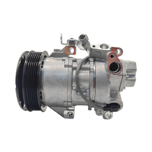 Compresor de Aire Acondicionado para Automóvil, Compatible con Toyota <span class=keywords><strong>Yaris</strong></span> - 1.6L 120MM 5SE09C 447260-1780 447260-2330 DCP50240 - Product Image 2