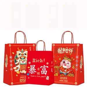 paper gift bags kraft paper shopping gift bags recyclable for Beverage Cosmetic Jewelry Shoes clothing 20cm 30cm 15cm 60cm 50cm