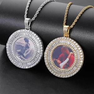 Pendentif <span class=keywords><strong>image</strong></span>/<span class=keywords><strong>image</strong></span> en argent 925 au design personnalisé avec feu gratuit Moissanite diamant pendentifs et breloques à la mode pour colliers - Product Image 5