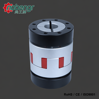 Acoplador de elastómero de precisión con disco retráctil, tipo Red Spider, con buje de aluminio, sin holgura, sin llave, para montaje en eje, para motor paso a paso CNC, servomotor y codificador