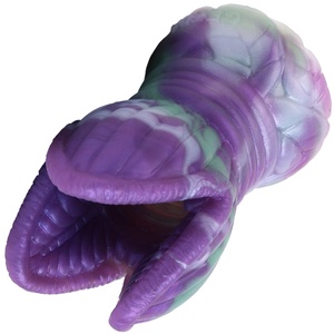 GEEBA Masturbador Masculino de Silicona de 10 cm con Orificio Abierto, Vagina de Bolsillo, Entrenador de Pene, Juguetes Sexuales para Hombres y Parejas - Product Image 1