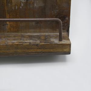 Organizzatore da Scrivania in Legno Rustico Vintage Personalizzabile, Portariviste Decorativo e Portaoggetti - Product Image 5