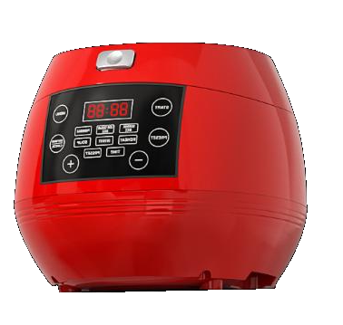 TIANTAI 3L Smart Digital Rice Cooker Low Sugar Function Non-Stick Inner Pot Digital LED Display Timer Control Cylinder Design