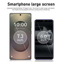 Venta al por Mayor de Teléfonos Inteligentes S26 Ultra Nuevos con Android 13, 4G, 5G LTE, 12GB+512GB, Pantalla de 6.9 Pulgadas, 64MP, Doble SIM, Compatible con Francés