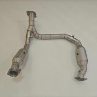 Tubería de Escape Aislada de Acero Inoxidable SS304 de Alta Calidad para Dodge Ram 1500 5.7, Fácil Instalación, Opciones de Tubo Recto o con Catalizador Personalizado