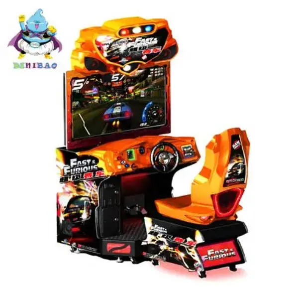 चीन कारखाने बिक्री फास्ट एंड द फ्यूरियस रेसिंग सिम्युलेटर खेल मशीन ड्राइविंग खेल मशीन बिक्री के लिए