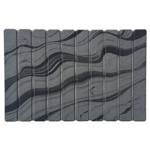 מחצלת ייבוש מאבן דיאטומית סופגת במיוחד בגודל 24*16 אינץ', מתקפלת, לייבוש מהיר, מתאימה לאמבטיה ולמטבח. - Product Image 2