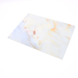 UVコーティング大理石シート<span class=keywords><strong>PVC</strong></span>キッチンキャビネット高光沢大理石<span class=keywords><strong>PVC</strong></span>シャワー壁パネル防水 - Product Image 3