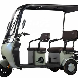 Tricycle électrique 48V 20Ah en acier au carbone à prix abordable, scooter à 3 roues 800W pour passagers - Product Image 4