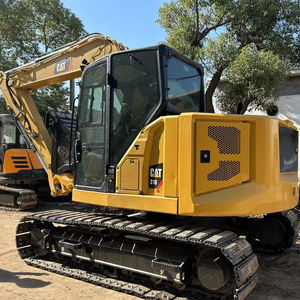 Excavadora usada Caterpillar mini equipo de construcción grande excavadora sobre orugas - Product Image 1