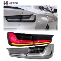 Feux arrière HETOP G20 2019-2025 Blanc clair Série 3 Mise à niveau G28 320i 325i Design Venom Feux arrière à LED Clignotants DRL pour BMW
