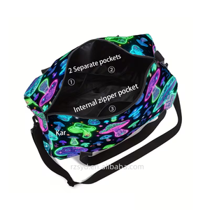 Borsa da viaggio sportiva personalizzata con bandiera di Tokelau, borsa da palestra, <span class=keywords><strong>borsone</strong></span>, borsa da viaggio per il weekend, economica, nuova, all'ingrosso direttamente dalla fabbrica - Product Image 5