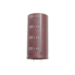 ตัวเก็บประจุขั้ว450 uF V ฝาปิดช่อง ELVA451VSN151MQ25S ผ่านทางรู - Product Image 1