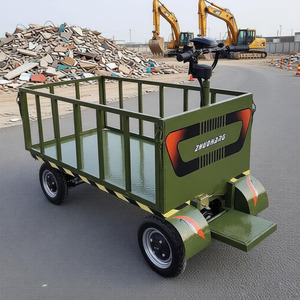 Carros de <span class=keywords><strong>Transporte</strong></span> de Plataforma de Cuatro Ruedas de Metal Resistentes con Batería, Capacidad de <span class=keywords><strong>Carga</strong></span> de 1000 kg, OEM Disponible, Gran Éxito de Ventas en EE. UU. - Product Image 3