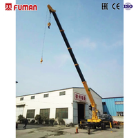 Grue télescopique montée sur camion de 14 tonnes, fuman-LIFT, Chine, gain de temps, Gruas Camion pour l'énergie et les mines