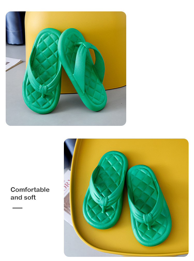 Ladies Platform Flipflops Summer Women Flipflop Beach Outdoor Sandals Soft Home Slides