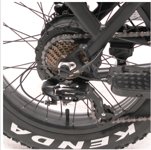 Bicicletta Elettrica <span class=keywords><strong>E</strong></span> Times Tour <span class=keywords><strong>M</strong></span> con Motore Posteriore, 7 Velocità, Telaio in Lega di Alluminio 48V, Alta Prestazione, Freni a Disco Anteriori/Posteriori, Ruota da 20 Pollici - Product Image 2