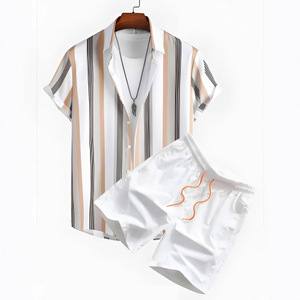 <span class=keywords><strong>Camisa</strong></span> Hawaiana de Manga Corta con Estampado 3D de Moda 2025 y <span class=keywords><strong>Traje</strong></span> de Verano para <span class=keywords><strong>Hombre</strong></span> - Product Image 5