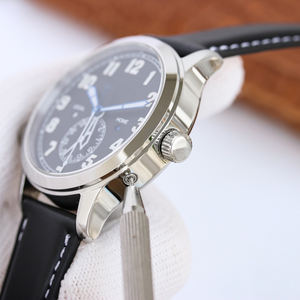 Montre pour événements formels, cadran lumineux multifonctionnel, mouvement automatique, bracelet en cuir véritable, résistante aux chocs - Product Image 4