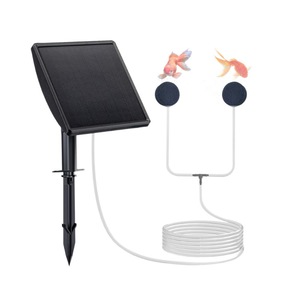 Pompa <span class=keywords><strong>di</strong></span> ossigenazione per acquario a energia solare, funzionamento ultra silenzioso per sistema <span class=keywords><strong>di</strong></span> ossigenazione domestico, bolle per acquario, ciotola per animali domestici, mangiatoia in plastica per animali domestici - Product Image 3