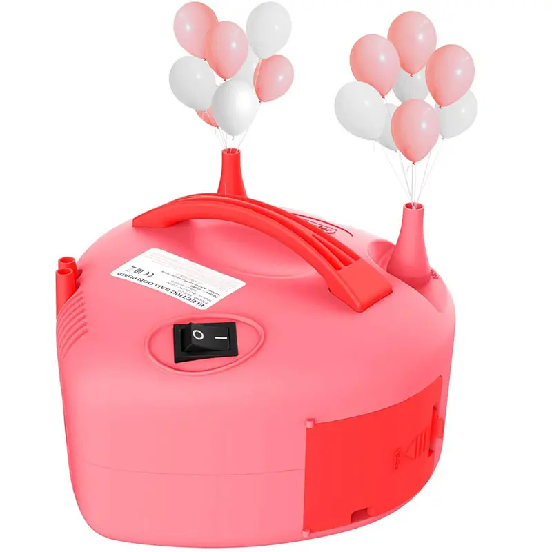 Bomba de ar elétrica para balões, suporte inflador de balões para festas, arco, coluna e suporte de balões