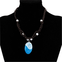 Collier vintage simple, collier géométrique ajouré à nœud, bijoux princesse Moana