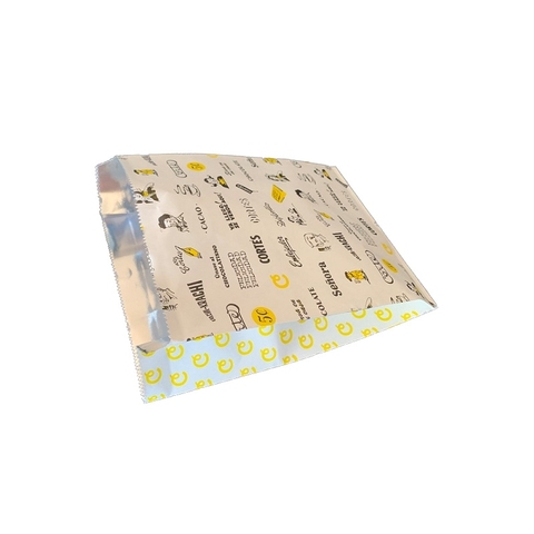Foil Paper Carry Doner Kebab Fried Food Disposable Bag Foil Paper Carry Doner Kebab Fried Food Disposable Bag