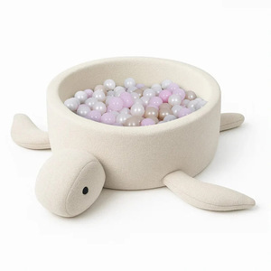Piscine à balles en mousse souple sur le thème des tortues pour enfants, jeux d'intérieur, 4-6 ans - Product Image 1