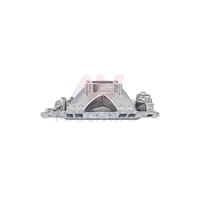 Collecteur d'admission à simple plan MATCHWAY, neuf, en aluminium poli usiné CNC, pour Chevrolet SBC Vortec 350 V400